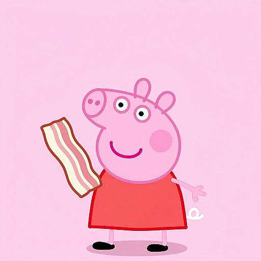 Peppa Pig's Bacon Dilemma Cartoon