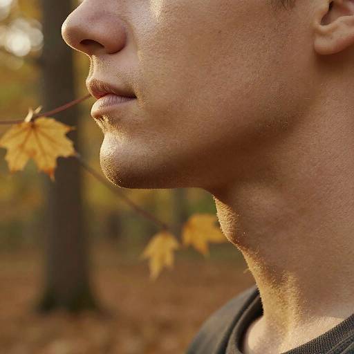 Golden Hour Autumn Portrait