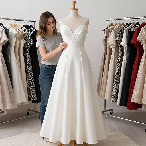Designer Creates Stunning Dresses