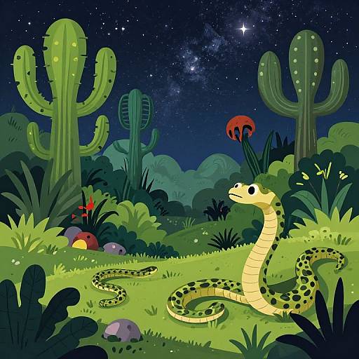 Jungle Snakes and Carnivorous Plants