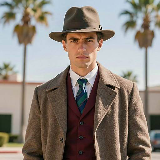 Classic Hollywood Style in Daylight