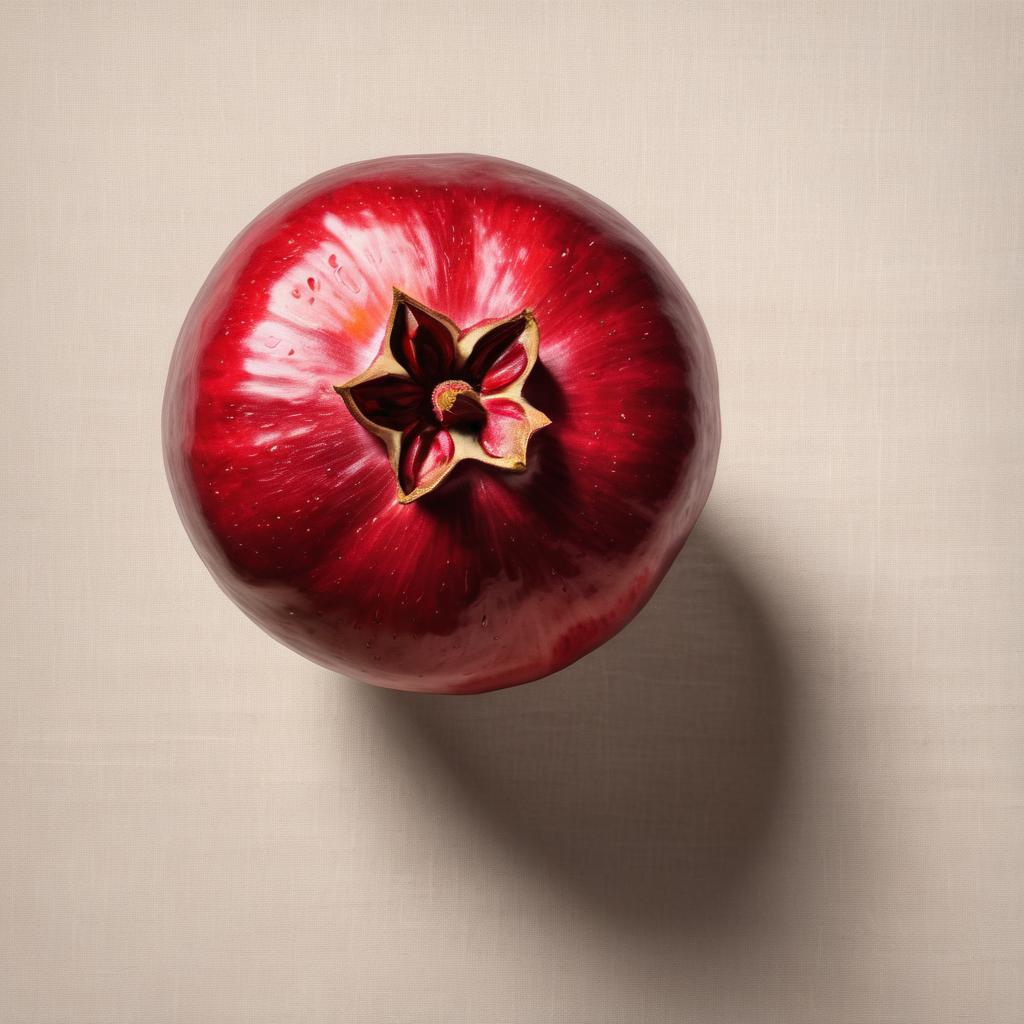 Minimalist Pomegranate Photography in Penn's Style