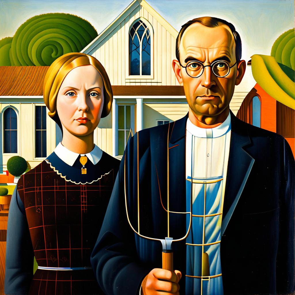 Exploring Grant Wood's American Gothic