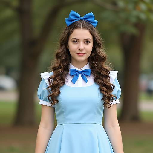 Alice in Wonderland Inspired Dress