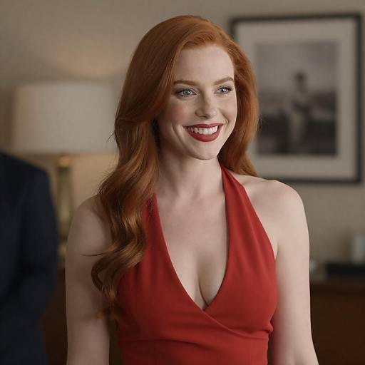 Captivating Portrait of a Smiling Woman