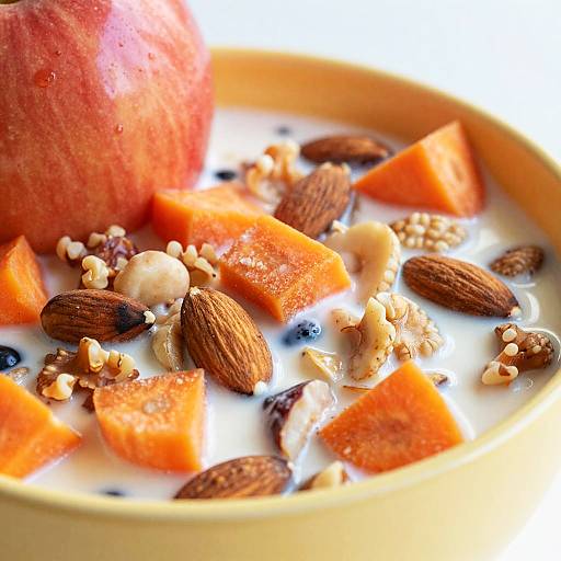 Vibrant Close-Up of Healthy Breakfast Bowl