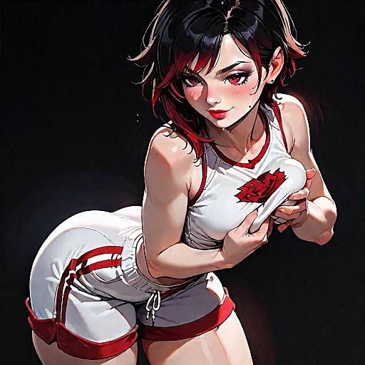 Ruby Rose in Stylish Athletic Pose