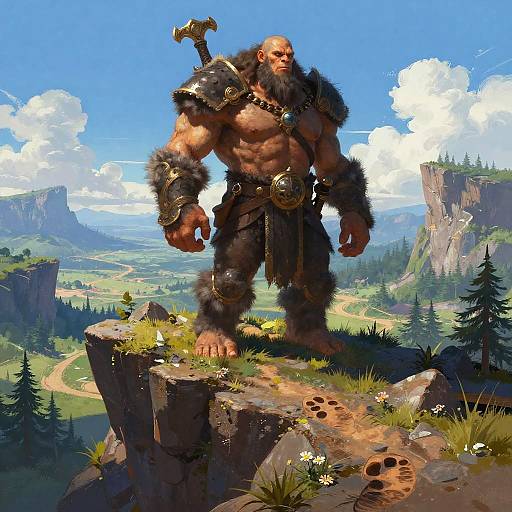 Epic Goliath on Cliff Edge