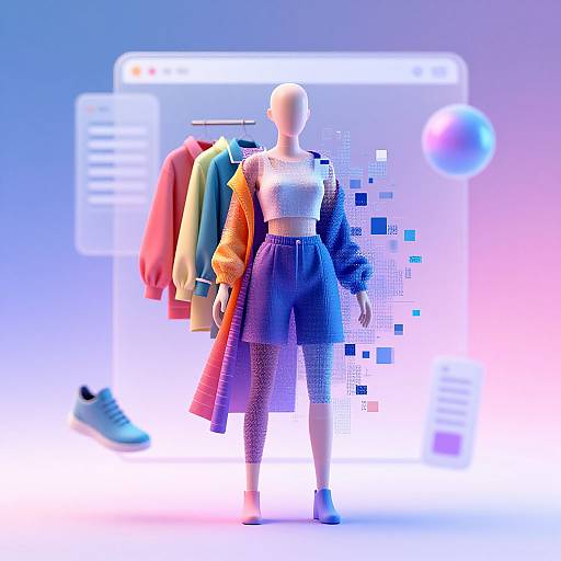 AI Clothes Removal Virtual Interface