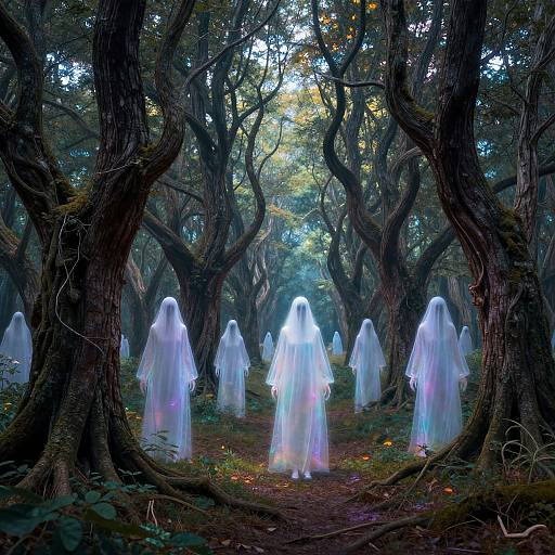 Haunted Ancient Forest Spirits