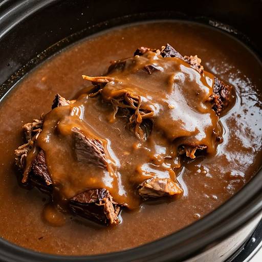Slow Cooker Pot Roast with Gravy
