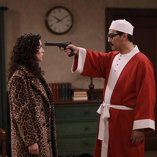 Dramatic Standoff in Patterned Room