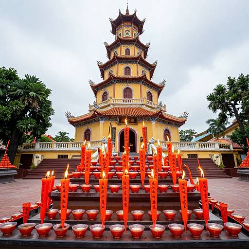 Prayer Candles at Jade Emperor Pagoda