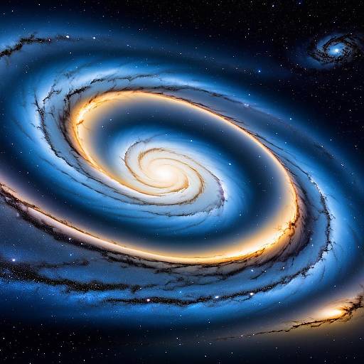 Majestic Cosmic Vista: Grand Space Panorama