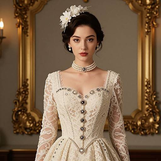 Elegant Chanel Couture Portrait