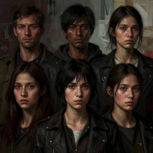 Surreal Moody Disco Elysium Portraits