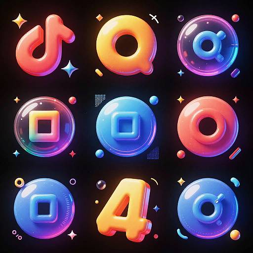 Futuristic Cyberpunk Digital Collage