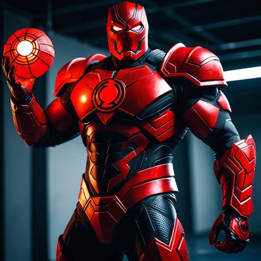 Atrocitus Cosplay with Dramatic Lighting