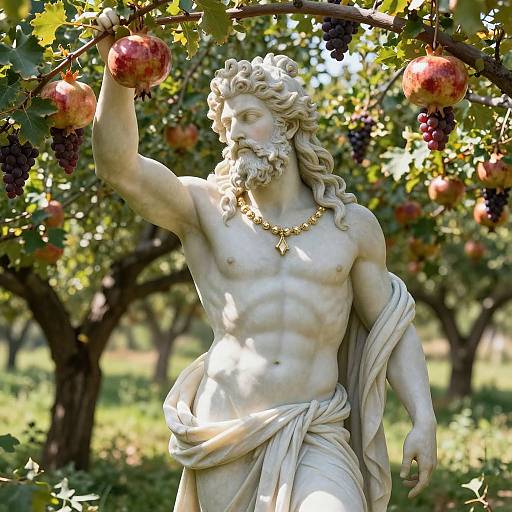 Priapus in Sunlit Orchard