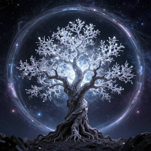 Celestial Tree of Cosmic Resilience