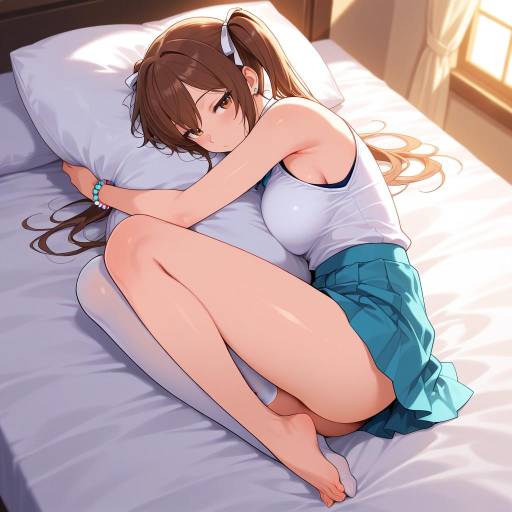 Intimate Admiral Kancolle Bedroom Scene