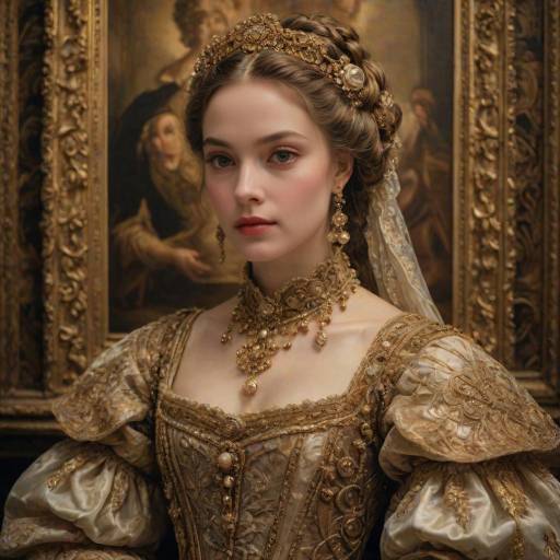 Elegant Baroque Portrait of a Woman