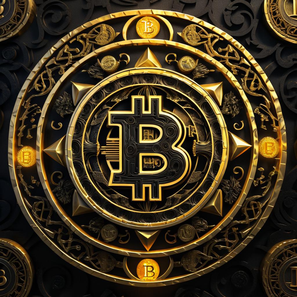 Mythical Blacksmith's Bitcoin Artwork