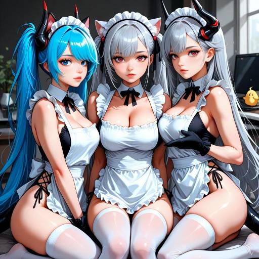 Anime-Inspired Girls with Animal Features
