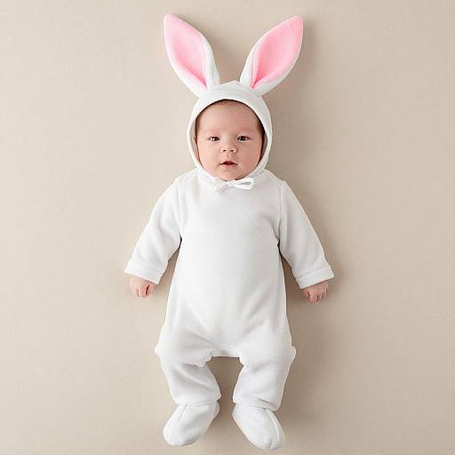 Adorable Newborn Bunny Easter Costume