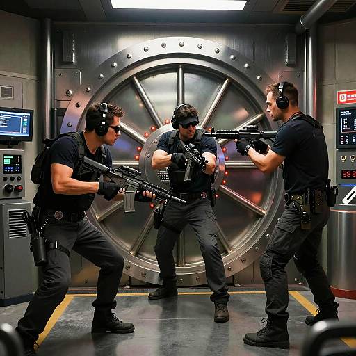 GTA Heist in High-Tech Vault