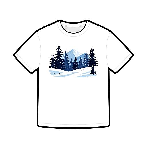 Winter Streetwear T-Shirt Design