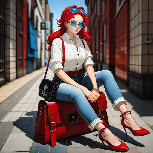 Stylish Girl Inspired by Bravely Default II