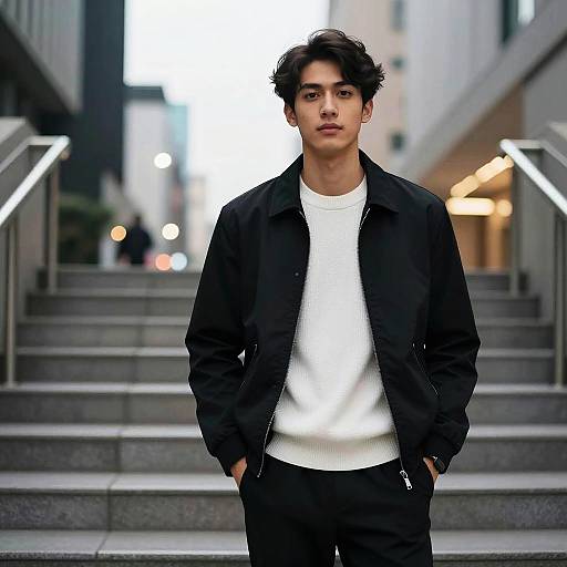 Urban Confidence at Dusk