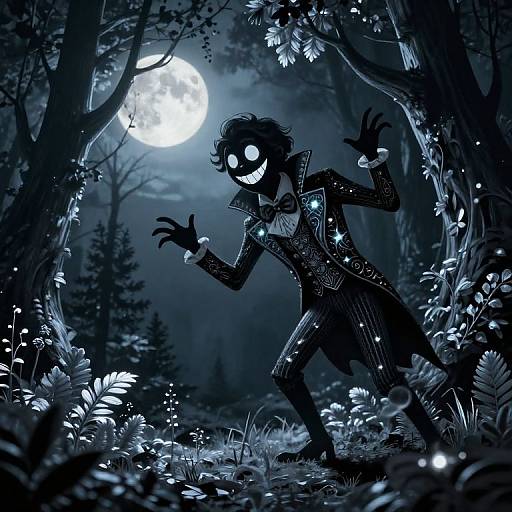 Eerie Whimsy: Victorian Shadow Play