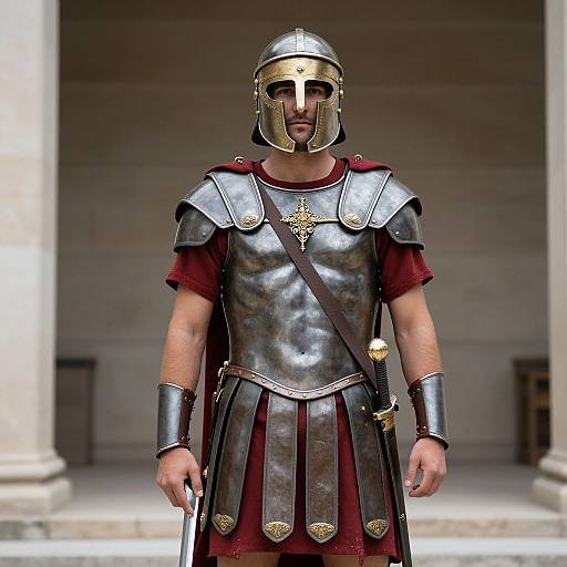 Roman Centurion Armor and Sword