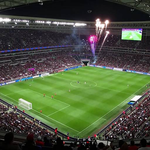 Drone Time-lapse Football Final