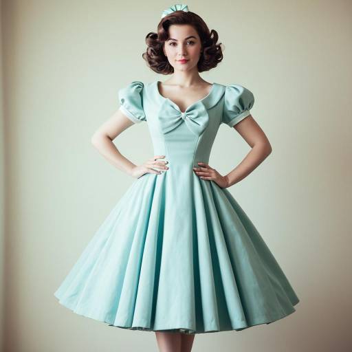 Elegant 1950s Tuta Cosplay Costume