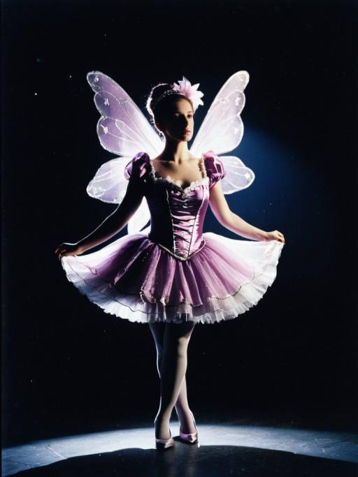 Dramatic Sugar Plum Fairy Portrait