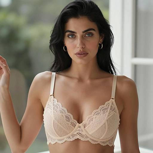 Elegant Portrait of a Woman in Nature