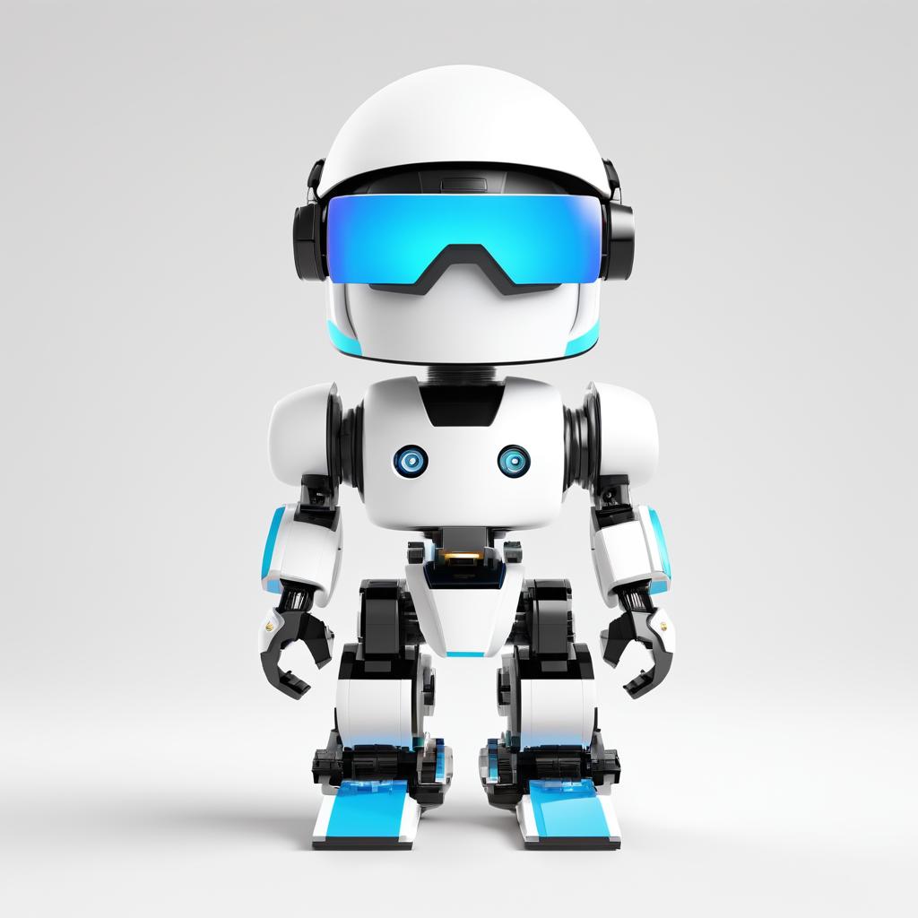 Customizable Nerdy Robot Minifigure Design