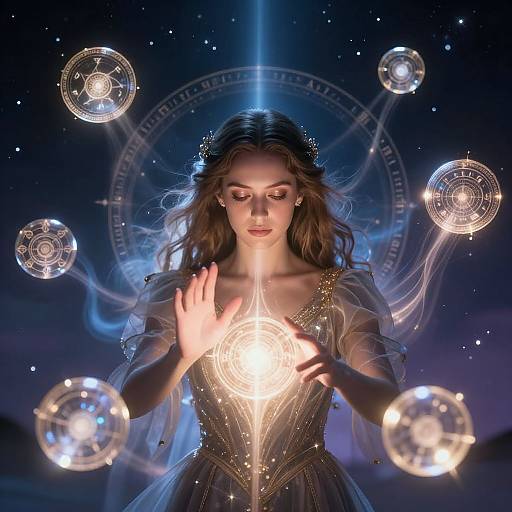 Madam Casting Ancient Spell