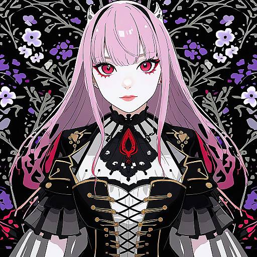 Illustration of Mori calliope (6th costume), hololive in the style of Chikado