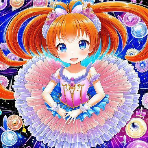 Illustration of Ahiru (princess tutu), princess tutu in the style of Silly (marinkomoe)