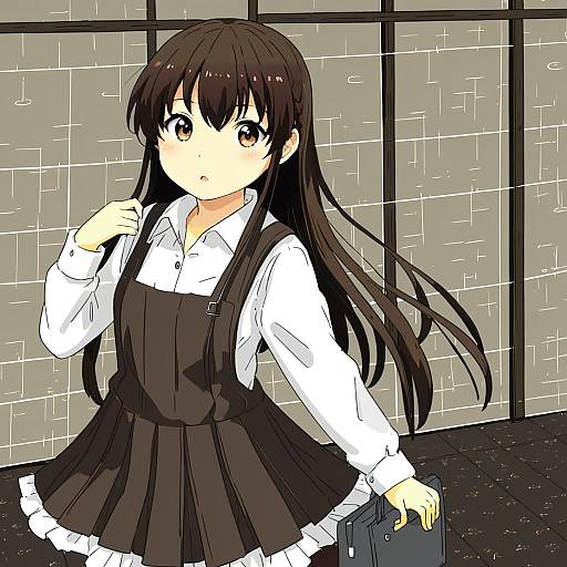 Illustration of Arashio kai ni (kancolle), kantai collection in the style of Cofffee