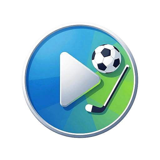 Dynamic Sports Podcast Logo Design