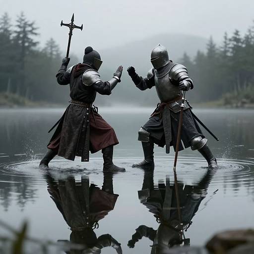 Ancient Knight vs. Timeless Reflection