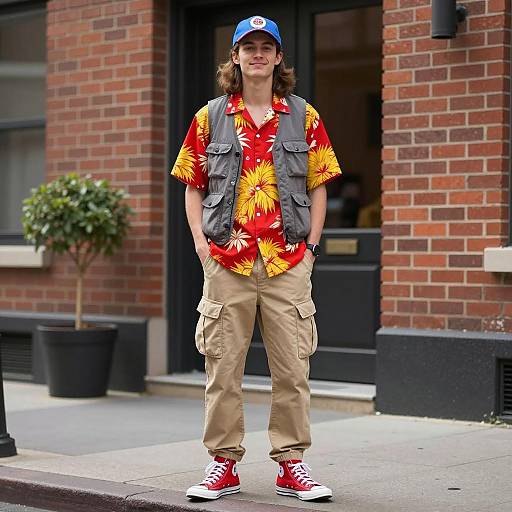 Vibrant Urban Summer Costume Photography