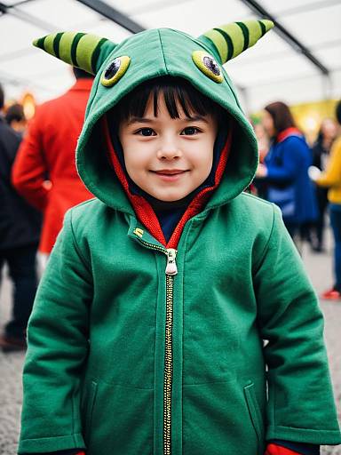 Child in Pascal Costume at Event