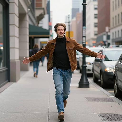 Urban Runner Enjoying the Daylight