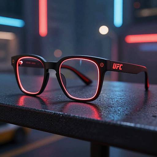UFC-Inspired Stylish Edgy Eyewear